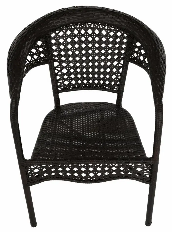 Set mobilier de gradina Mobhaus Geton masa/4 scaune (Brown) - 12