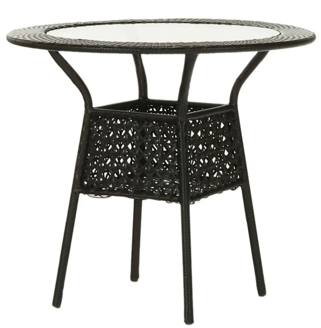Set mobilier de gradina Mobhaus Geton masa/4 scaune (Brown) - 7