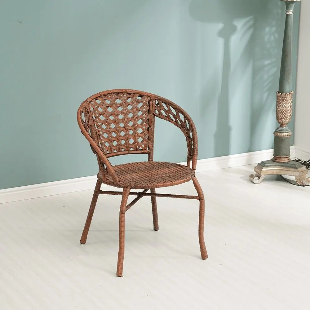 Set mobilier de gradina Mobhaus Jarub 2 scaune (Brown)