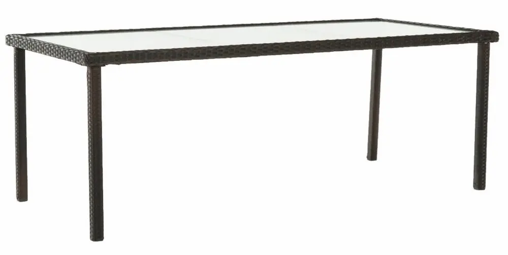 Set mobilier da gradina Mobhaus Menibor 8 scaune (Brown/Beige)