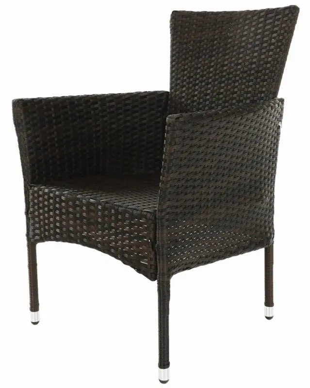 Set mobilier da gradina Mobhaus Menibor 8 scaune (Brown/Beige)