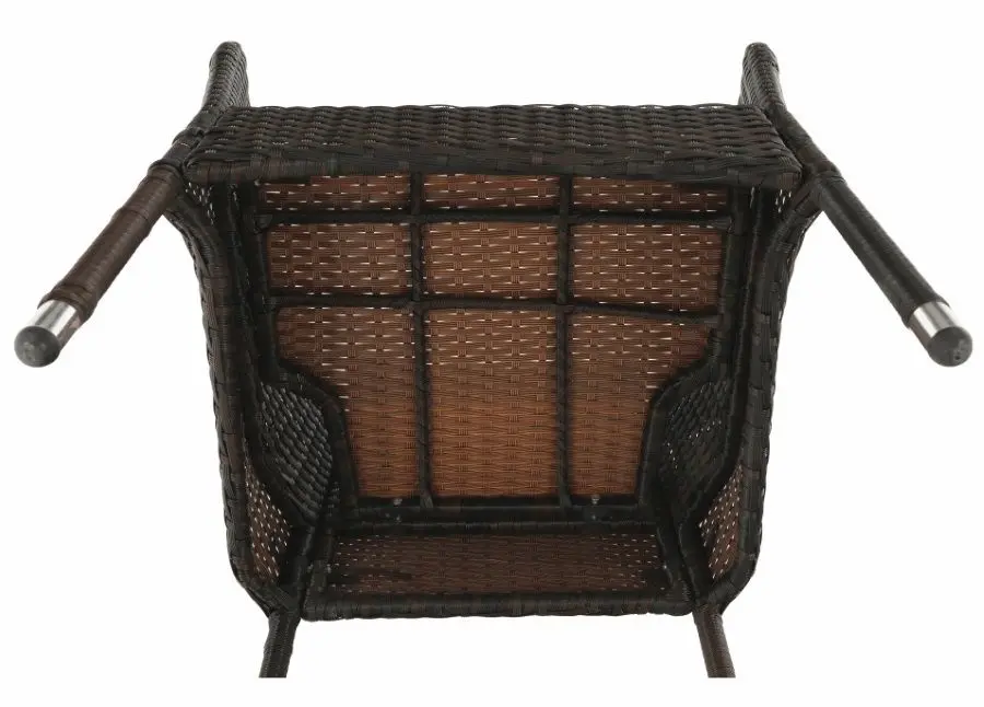 Set mobilier da gradina Mobhaus Menibor 8 scaune (Brown/Beige)