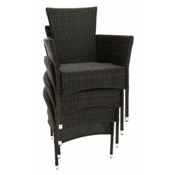 Set mobilier da gradina Mobhaus Menibor 8 scaune (Brown/Beige) Thumb