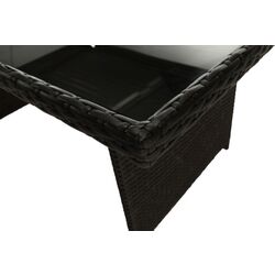 Set mobilier de gradina Mobhaus Stark (Brown/Cream) Thumb