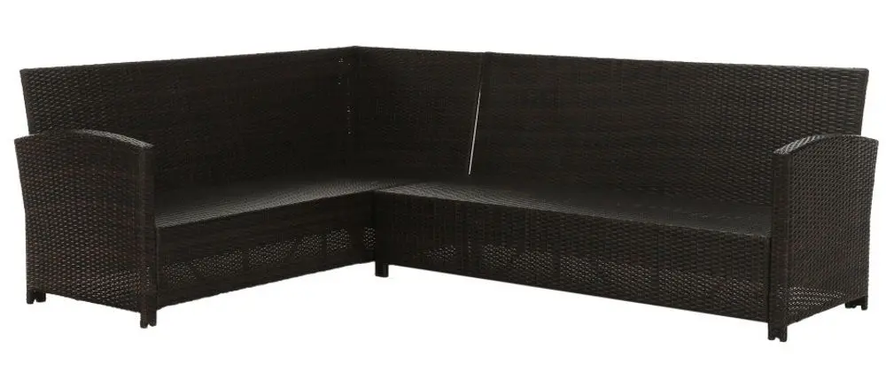 Set mobilier de gradina Mobhaus Stark (Brown/Cream) - 8
