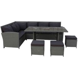 Set mobilier de gradina Mobhaus Stark (Gray) Thumb