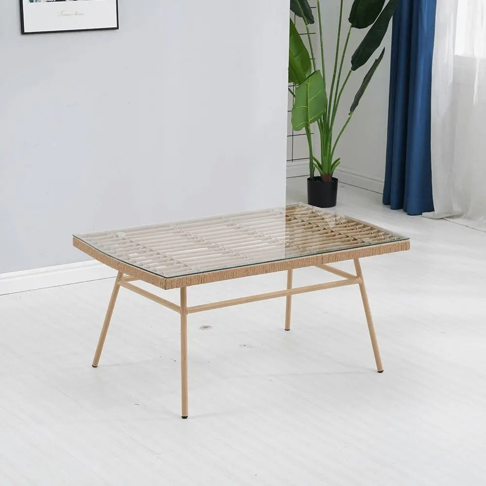 Set mobilier de gradina Mobhaus Tajro (Natural/Gray) - 5