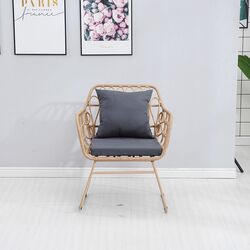 Set mobilier de gradina Mobhaus Tajro (Natural/Gray) Thumb
