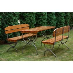 Комплект садовой мебели Mobilaiud Linz (Brown/Gray) Thumb