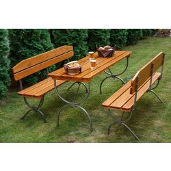 Комплект садовой мебели Mobilaiud Linz (Brown/Gray) Thumb