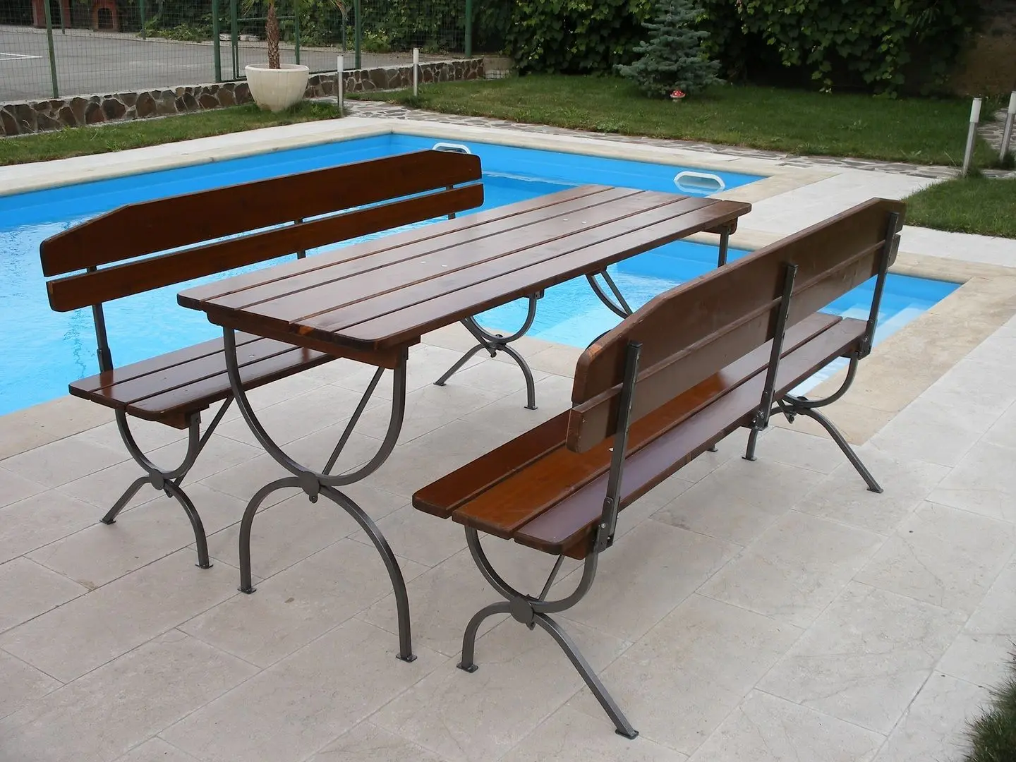 Комплект садовой мебели Mobilaiud Linz (Brown/Gray)