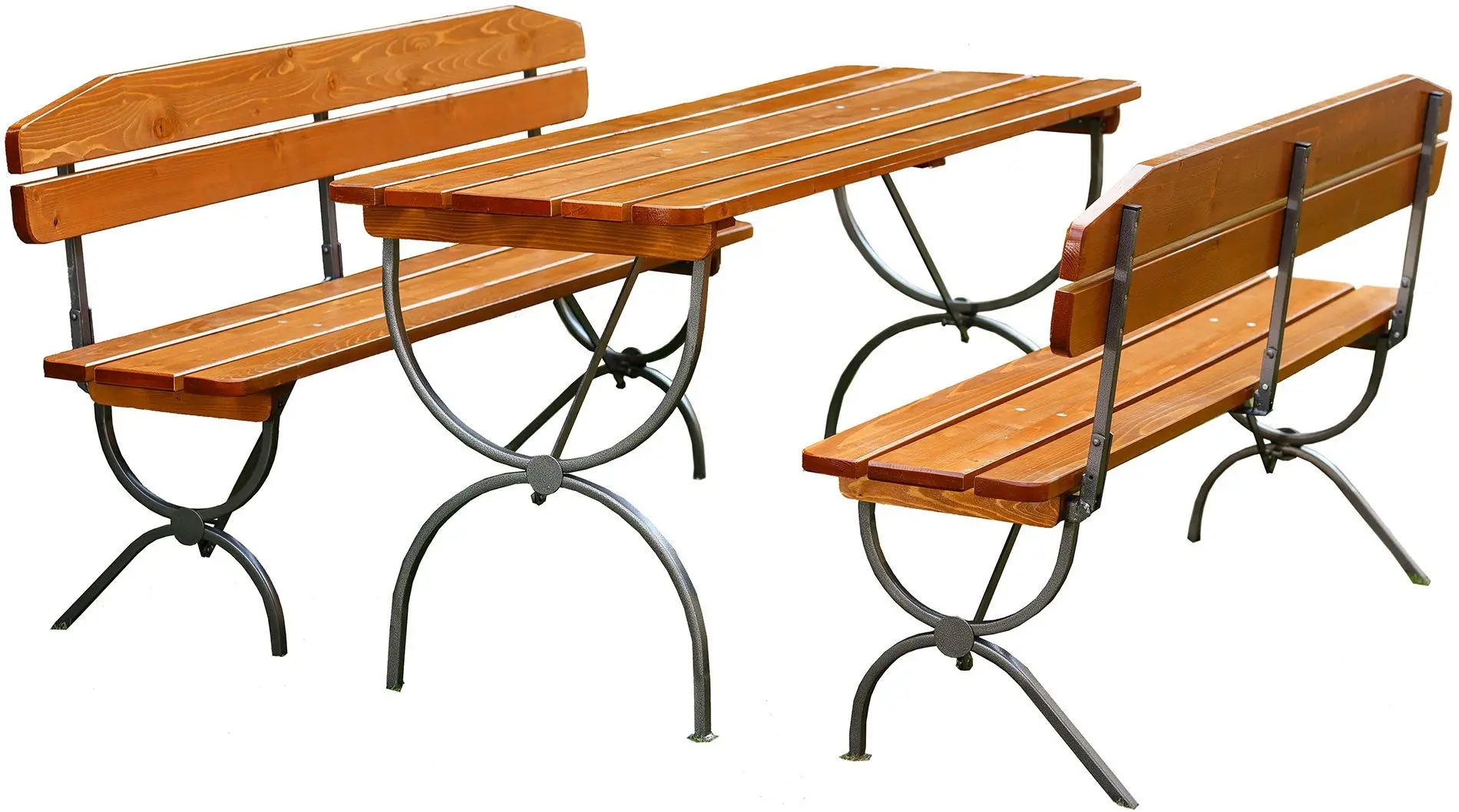 Комплект садовой мебели Mobilaiud Linz (Brown/Gray)