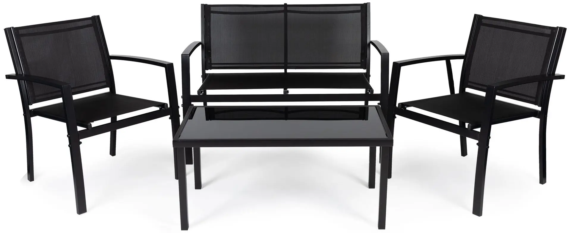 Комплект садовой мебели Modern Home FR-ITS020 (Black) - 5