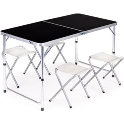 Set mobilier de gradina Modern Home HTA120R+4S (Black)