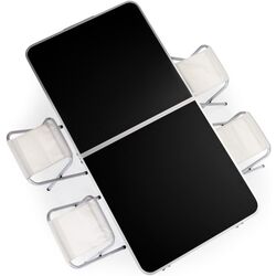 Set mobilier de gradina Modern Home HTA120R+4S (Black) Thumb