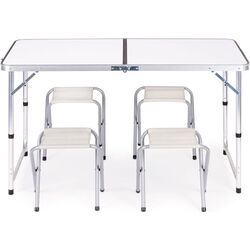 Set mobilier de gradina Modern Home HTA120R+4S (White)