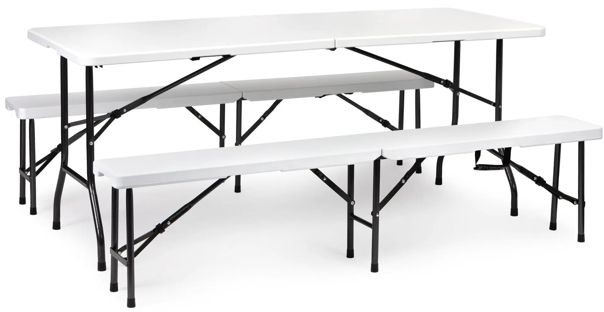 Set mobilier de gradina Modern Home NZK-180S/BK-180 (White)