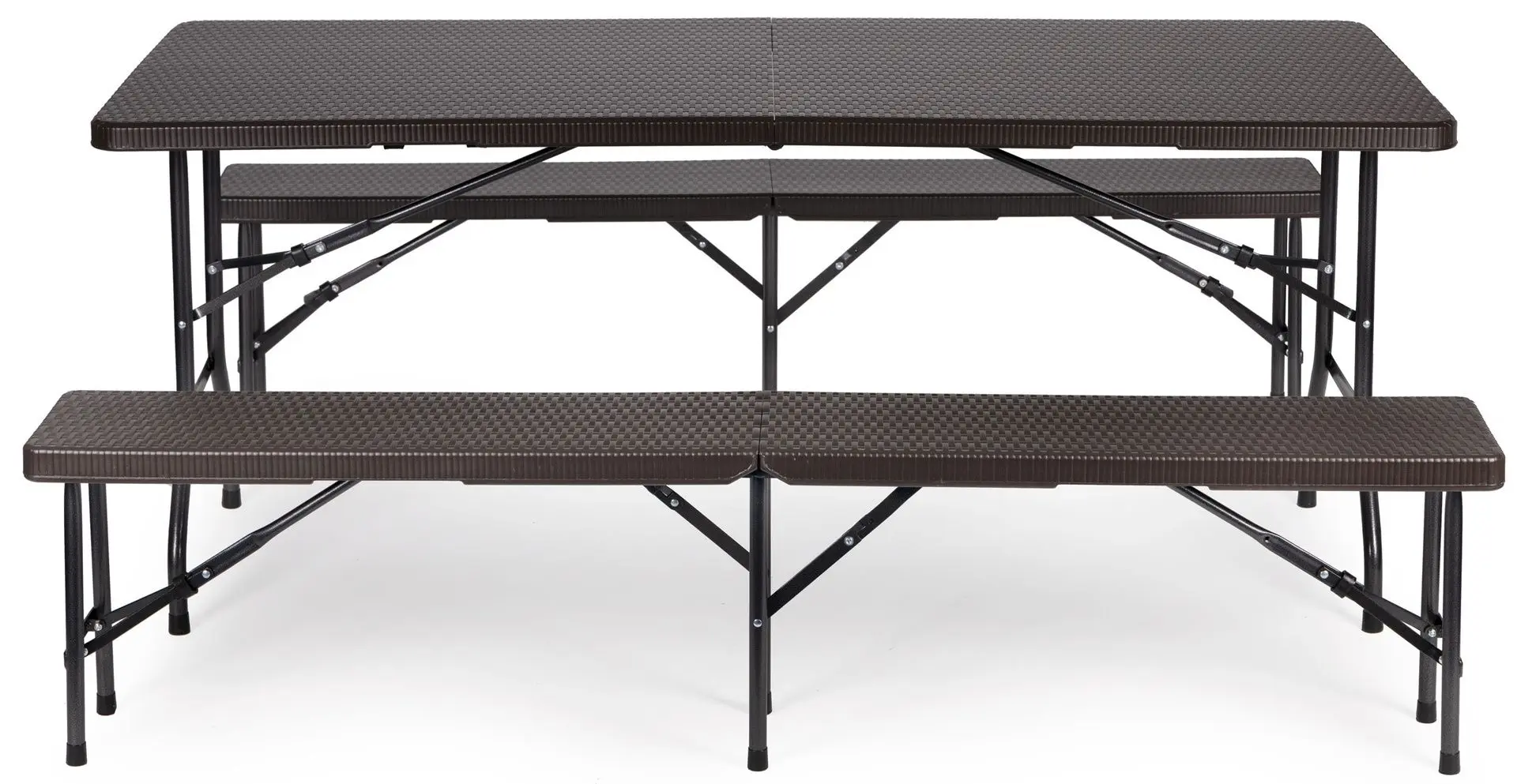 Set mobilier de gradina Modern Home RZK-180B/RBK-180 (Brown)