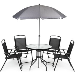 Set mobilier de gradina MultiGarden SC-130 (Black) Thumb
