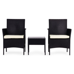 Set mobilier de gradina Multi Garden DN602-1-3 (Black) Thumb