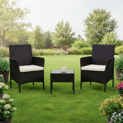 Set mobilier de gradina Multi Garden DN602-1-3 (Black)
