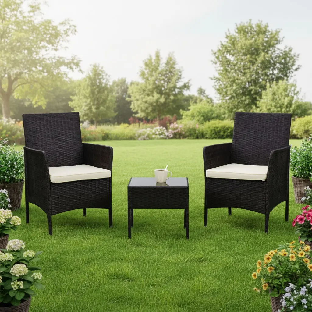 Set mobilier de gradina Multi Garden DN602-1-3 (Black)