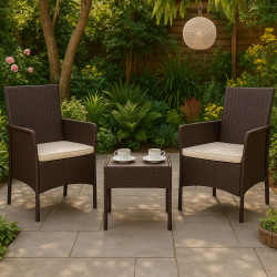 Set mobilier de gradina Multi Garden DN602-2-3 (Brown) Thumb