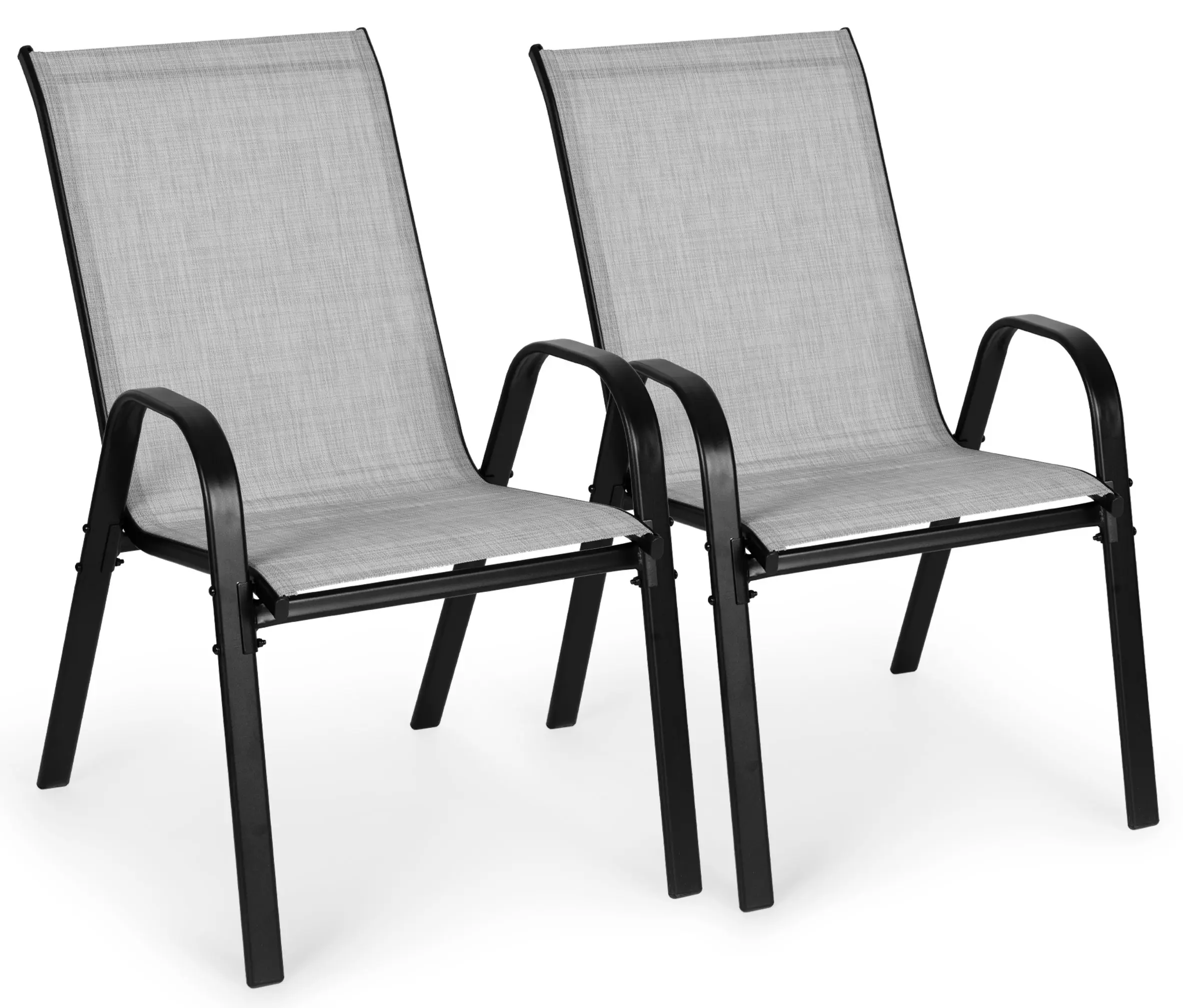 Set scaune MultiGarden SC-092KD (Light Gray/Black)