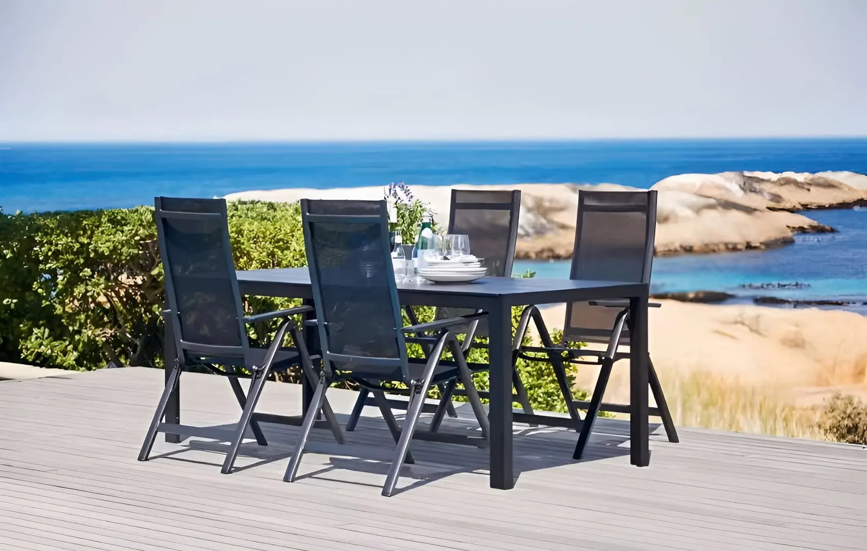 Набор стульев MultiGarden WR1652-4 (Black)