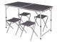 Set mobilier de gradina Nils Camp NC1633 (Anthracite/Silver)