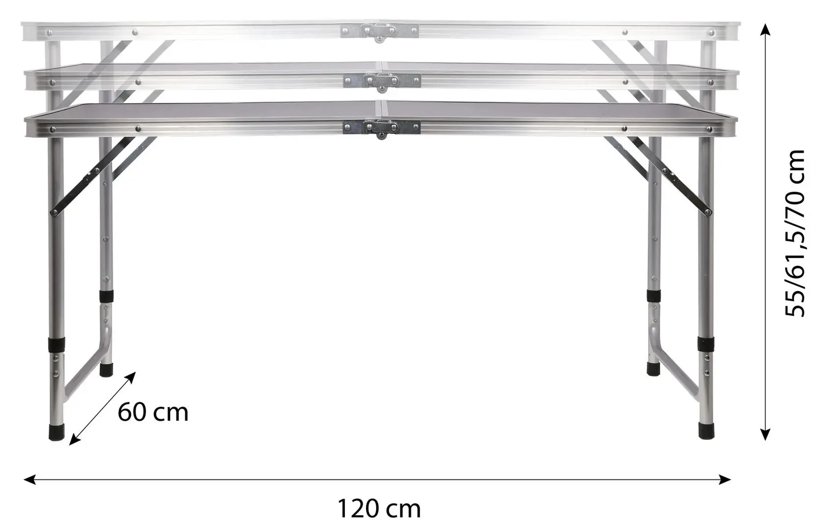 Set mobilier de gradina Nils Camp NC1633 (Anthracite/Silver)