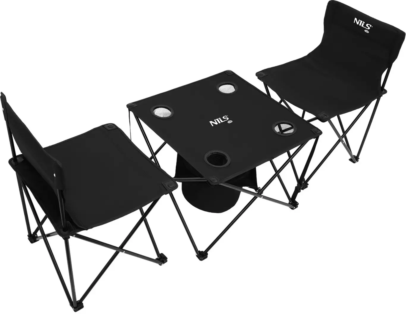 Set mobilier de gradina Nils Camp NC3304 (Black)
