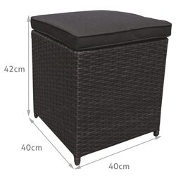 Комплект садовой мебели Garden Rattan 201009-A (Brown) Thumb