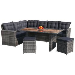 Комплект садовой мебели Garden Rattan 201009-B (Grey)