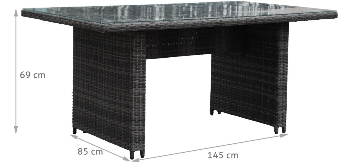Комплект садовой мебели Garden Rattan 201009-B (Grey) - 6