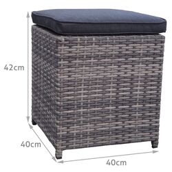Комплект садовой мебели Garden Rattan 201009-B (Grey) Thumb