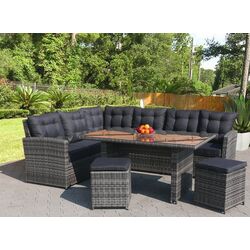 Комплект садовой мебели Garden Rattan 201009-B (Grey) Thumb