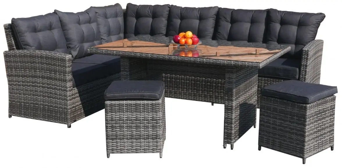 Комплект садовой мебели Garden Rattan 201009-B (Grey)