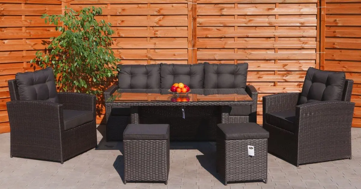 Комплект садовой мебели Garden Rattan 201011-A (Brown) - 2