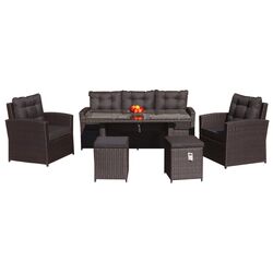 Комплект садовой мебели Garden Rattan 201011-A (Brown)