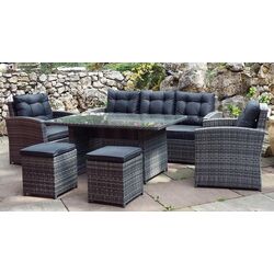 Комплект садовой мебели Garden Rattan 201011-B (Grey) Thumb