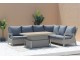 Set mobilier de grădină Garden Rattan 201507 (Grey/Blue)