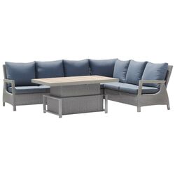 Комплект садовой мебели Garden Rattan 201507 (Grey/Blue)