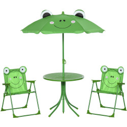 Детский комплект садовой мебели Outsunny 312-024GN (Green) Thumb