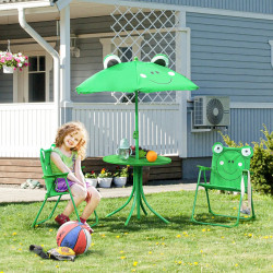 Детский комплект садовой мебели Outsunny 312-024GN (Green) Thumb