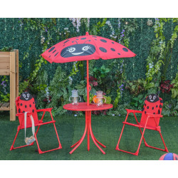 Комплект садовой мебели детский Outsunny 312-024RD (Red) Thumb