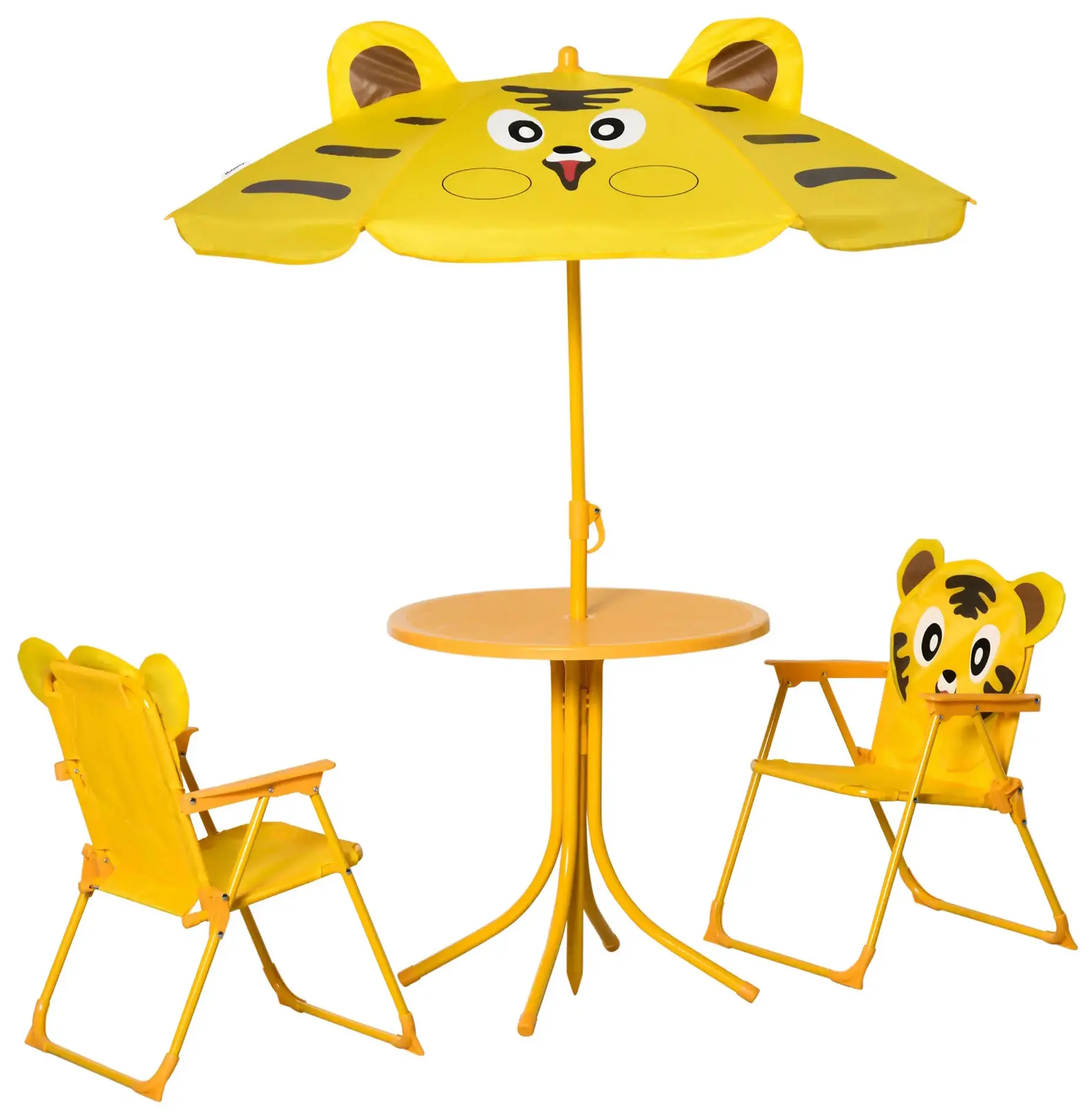 Set mobilier de gradina pentru copii Outsunny 312-069YL (Yellow) - 2