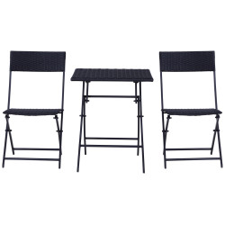Set mobilier de gradina Outsunny 841-093 (Black) Thumb