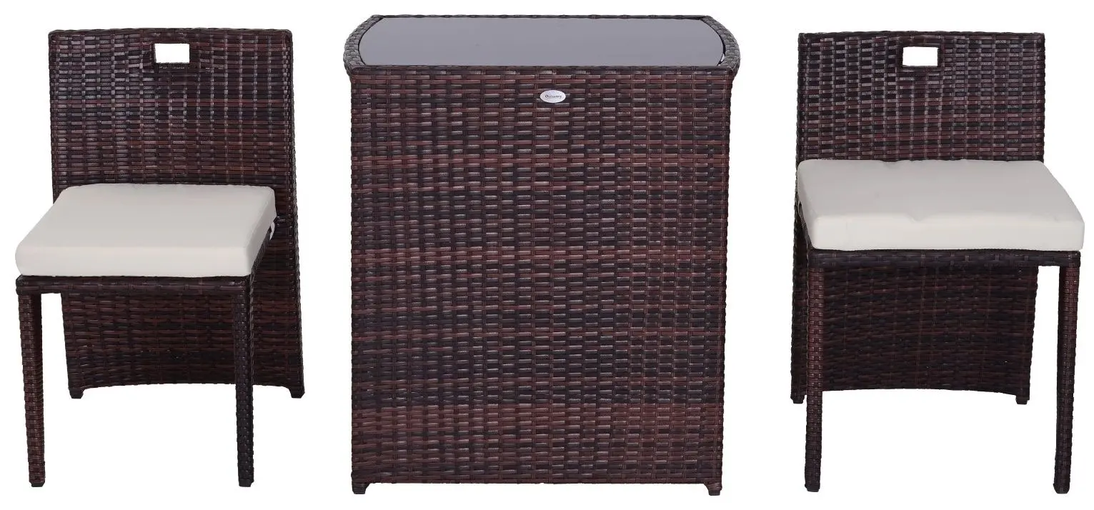 Set mobilier de gradina Outsunny 841-139 (Brown)