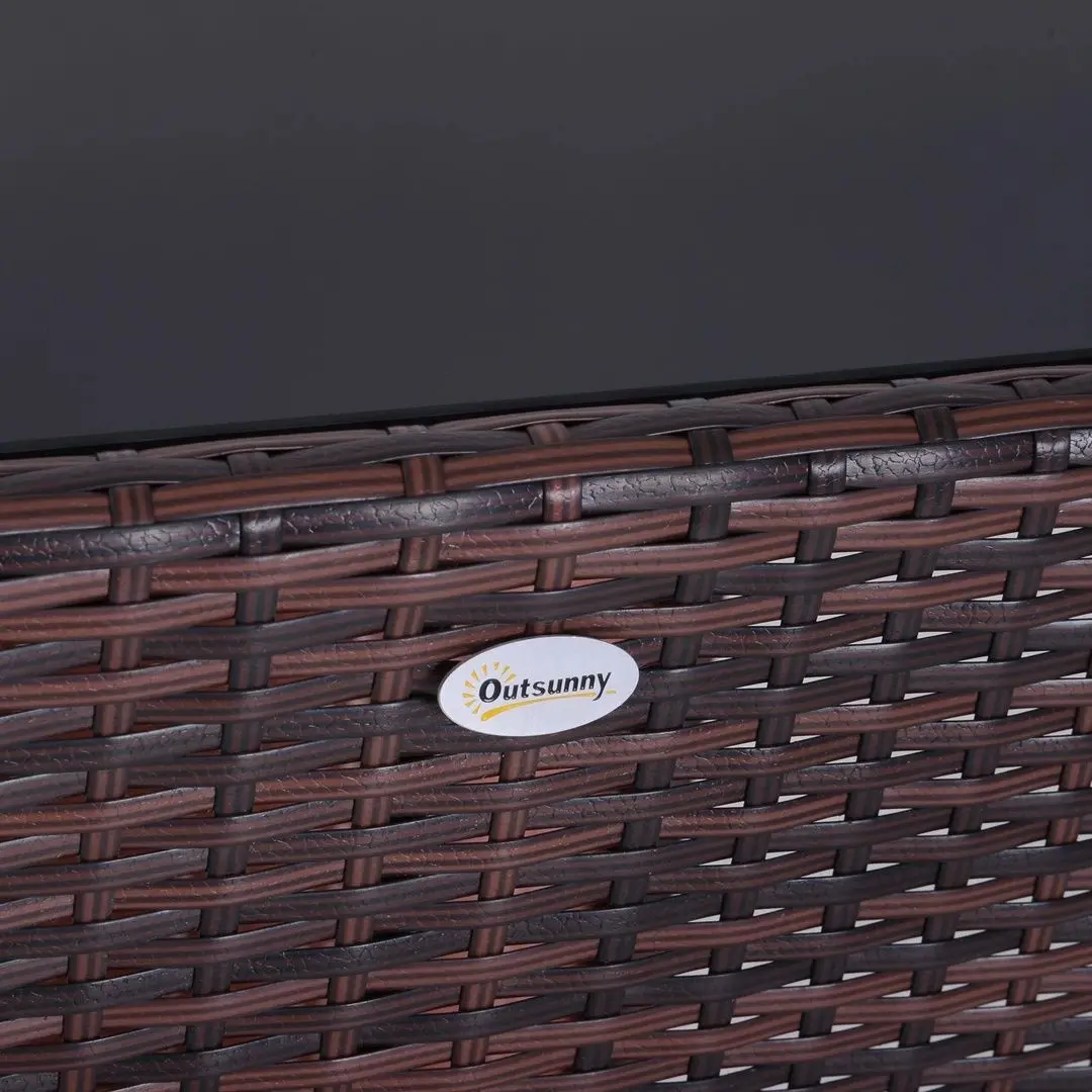 Set mobilier de gradina Outsunny 841-139 (Brown)